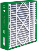 Filterbuy 20x21x5 Air Filter MERV 8 Essential Dust & Allergy Defense (2-Pack), Electrostatic Pleated HVAC AC Furnace Filters Replacement for Lennox and Electro-Air (Actual Size: 19.88 x 20.50 x 4.38)