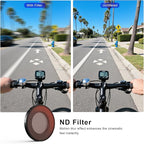 Haoge Filters Set for Insta360 GO Ultra,Includes CPL,ND8,UV,and Screen Protector,Multi-Coated Optical Glass,Filter kit Vlog Video Accessory