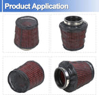 Air Filter Cover Small Dustproof Protective Cover Fits for Harley Davidson Touring Model Universal Cold Air Intake Filter Sock Wrap (Size S), 1 Pack