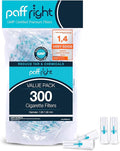 Paffright Premium Disposable Filters, BPA and Phthalate Free, Medical Raw Material