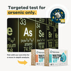 Tap Score Total Arsenic in Water Test Kit | Specialized EPA Certified Drinking Water Labs | #1 Best Home Water Test 2021-24 NYT Wirecutter | 100% Unbiased