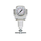 PneumaticPlus SAR Series T-Handle Compressed Air Regulators - NPT Thread Sizes, T-Handle, Gauge & Bracket Included (3/4" NPT)
