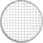 Repa Market 8 x 8 Inch Duct Cover – Galvanized Steel Round Duct Cap with Mesh Screen – HVAC Exhaust or Intake Vent – Exterior Pipe Air Outlet – Spiral Ventilation Ducting Metal End Plug