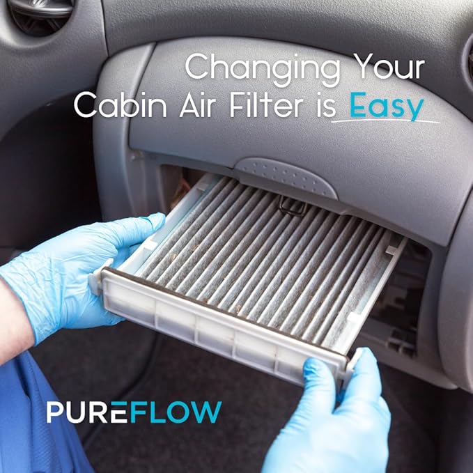 PureFlow Cabin Air Filter PC99594X | Fits 2022-2025 Hyundai Tucson, 2021-2025 Elantra, Santa Fe, 2023-2025 Kia Sportage, 2021-2025 Sorento, 2021-2024 K5, 2022-2025 Santa Cruz, Ioniq 5