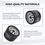 49065-0721 Oil Filter Compatiable with Kawasaki FR541V FR600V FR651V FR691V FR730V FS481V FS541V FS600V FS651V FS691V FS730V FX481V FX541V FX600V FX651V FX691V FX730V Engines 49065-7007 (2PCS)