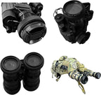 Adjustable Iris Aperture Diaphragm M30 to M37 Iris Aperture Diaphragm Adapter Optical Diaphragm 1.5-26mm Lens Module Adapter Ring PVS-14 PSV14 Optics (Protective Cover Cleaning Cloth Set)