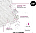 Simply 16x16x1 Air Filter, Merv 11, 12 Pack, For Home AC Furnace & HVAC (Actual Size: 15.75"x15.75"x0.75") DUST, Pet, & Allergy Control