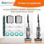 11 Pack AZ4002 Replacement filter for Shark Detect Pro Vacuum AZ4000 AZ4002 AZ4000C, 1 Roller Brush, 2 HEPA Filter, 4 Foam & Felt Filters, 4 Odor Neutralizer Cartridge