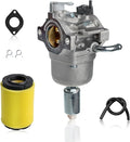 590400 Carburetor for 11.5HP 344CC Engine, Carb Kit with Air Filter, Fuel Line, Gaskets, Craftsman T100 Lawn Mower Repair Parts, Replace #796078 591731 796109 594593