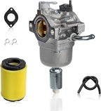 590400 Carburetor for 11.5HP 344CC Engine, Carb Kit with Air Filter, Fuel Line, Gaskets, Craftsman T100 Lawn Mower Repair Parts, Replace #796078 591731 796109 594593