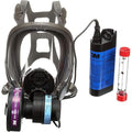 3M Powerflow Powered Air Purifying Respirator Kit 6800PF, Face-Mounted, Medium, Protection Against Dust, Mist, Fumes, Lead, Mold, Asbestos, Radionuclides, Radon Daughters