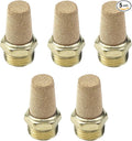 5PCS Exhaust Silencer 1/2" Exhaust Muffler Air Line Fitting for Cylinders Pneumatic Tools