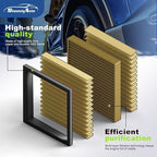 Engine and Cabin Air Filter Combo Set for Traverse 2018-2026, Blazer 2019-2026, Acadia 2017-2026,Enclave 2018-2026,XT5 2017-2026,XT6 2020-2026 Air Filter Replacement #CA12166,CF11966,13356914,23321606