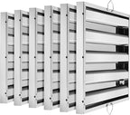 New Star Foodservice 54408 Stainless Steel Hood Filter 20" W x 25" H, Set of 6