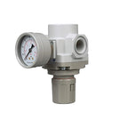 PneumaticPlus SAR400-N04BG Compressed Air Pressure Regulator 1/2" NPT - Bracket, Gauge