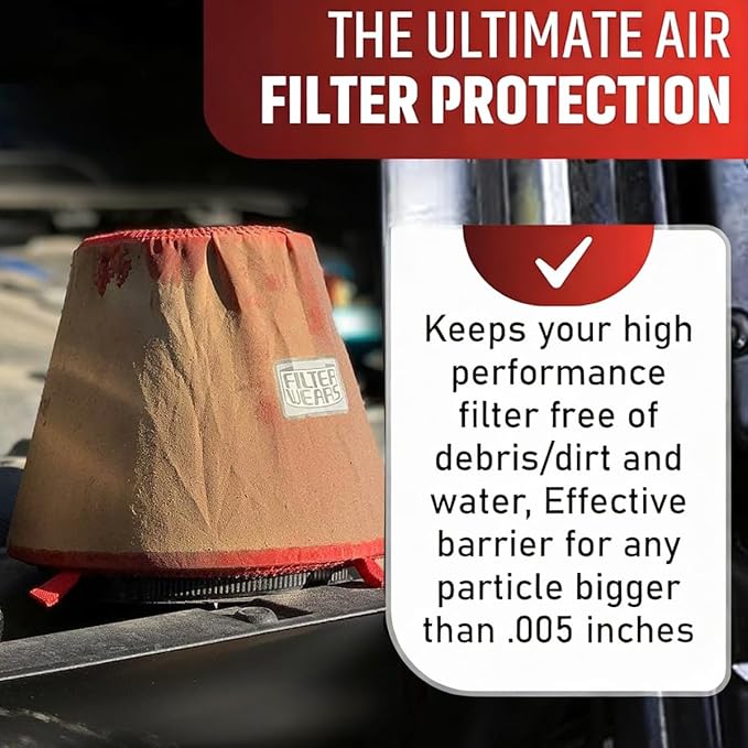 FILTERWEARS Pre-Filter F102R For SPECTRE 8131 8132 8136 8138 K&N RG-1001