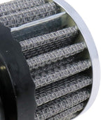 25mm Inlet Motorcycle Air Filter Replacement Cylindrical Intake Mesh Filter Accessory