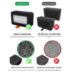 Fabater 3D Printer Air Filter Cartridge, 2PCS Activated Carbon Air Purifier Filters, Particle Absorption Filter Cartridges for P1 Series 3D Printer Filament, Easy to Install