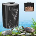 Turtle Tank Filter Internal Power Aquarium Filter Low Water Level Biofiltration 290GPH Large Fish Tank Filter for 30 to 55 Gallon Aquarium Turtle Shrimp Frog