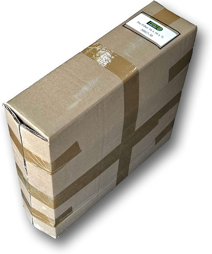 First Global Supply Negative Air Machine Pre-Filter Pad 16" x 16" - Superior Dust Pad for Asbestos & Pollutant - Boosts HEPA Filter Life for Abatement, Aerospace & Novatek