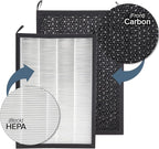 Nuwave OxyPure 2-Pack Genuine Replacement HEPA/Carbon Combo Filter, Removes Irritants, Pollutants & Odors, Produced & Sold by Original Manufacturer for OxyPure Models 47001, 47002, 47003, and 47004