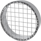Repa Market Ø5 Inch Duct Cover – Galvanized Steel Round Duct Cap with Mesh Screen – HVAC Exhaust or Intake Vent – Exterior Pipe Air Outlet – Spiral Ventilation Ducting Metal End Plug