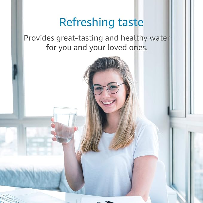 AQUACREST RC 3 EZ-Change Premium Under Sink Water Filter, Replacement for all Culligan EZ Change Water Filter Systems, Including RC-EZ-3, IC-EZ-3, US-EZ-3, RV-EZ-3, RC-EZ-1, RC-EZ-4, 2000 Gallons