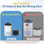 2 Pack TZ-K1 Replacement Filter Compatible with ToLife TZ-K1 Air Puri-fier, MK01 MK06, FreAire KN6391 Air Purifiers and VOOPNU DH-JH12 Air Purifier, 3-in-1 HEPA High-Efficiency Activated Carbon Filter