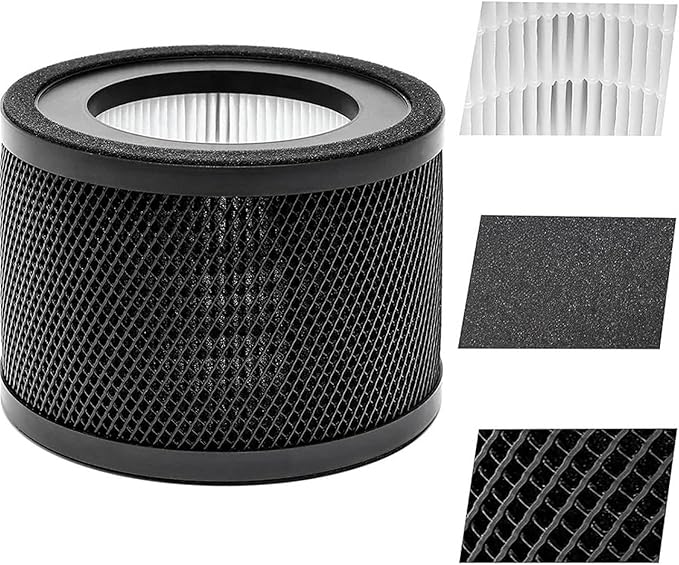 2PCS TT-AP001 Filter, Compatible For TaoTronics, TT-AP001 Air Purifier H13 Filter