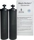 Berkey Authentic Black Berkey Purification Elements - Berkey Water Purifier Replacement Filters (Pack of 2)