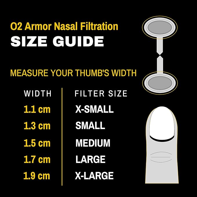 O2 Armor Nose Filters for Welders & Allergies - Nose Filter for Dust - Nasal Filters for Welding - Nose Dust Mask for Construction (10 Pack, Size Small)