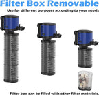 TARARIUM Aquarium Filter Powerful 700GPH for 100-400 Gallon Large Fish Tank Small Pond Fountain, Wave-Maker Submersible Water Pump Turtle Tank Filter for Saltwater & Freshwater System