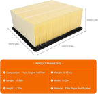 High-Performance Engine Air Filter for Dodge Ram 2500/3500 6.7L Diesel 2007-2020 | 53034051AB 46930