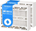 SpiroPure 16x26x5 White-Rodgers FR1400-100 Aftermarket Filters, MERV 8 (2 Pack), White