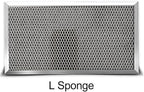 Smoke Removal Air Filter Element With Multi Layer HEPA And Activated Carbon For Use In Air Outlets And Smoke Exhaust Ventilation Systems(L Sponge)