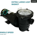 HALF OFF PONDS Simply Clear Koi Pond Filter System with 2HP Blower, UV Clarifier & 3,200 GPH Pump – Filters Ponds Up to 2,500 Gallons – Complete Kit with Bio Media, Multiport Valve, Gauge