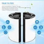 2 Pack Replacement True Filter for Dyson TP04 TP06 TP07 TP09 TP10 HP04 HP06 HP07 HP09 HP10 PH01 PH02 PH04, 360° Combi 2 in 1 and Carbon Filter, Grade True Carbon Replacement Filter