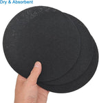 3 Pack Charcoal Filters for Compost Bucket, 6.7inch Compost Filter for Countertop Bin, Compost Pail Replacement Activated Carbon Charcoal Filters, Home Bucket Compost Bin Refill, Round