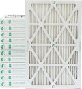 Glasfloss ZL 18x25x2 MERV 13 (FPR 10) 2" Inch Air Filters for AC and Furnace. Case of 12. Actual Size: 17-1/2 x 24-1/2 x 1-3/4