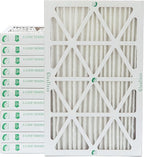 Glasfloss ZL 10x20x2 MERV 13 (FPR 10) 2" Inch Air Filters for AC and Furnace. Case of 12. Actual Size: 9-1/2 x 19-1/2 x 1-3/4