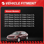 16576-ET000 Air Cleaner Intake Hose Tube Intake Boot for 2007 2008 2009 2010 2011 2012 Nissan Sentra 2.0L Replace# 696-003 16576-ET00A