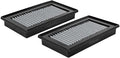aFe POWER Magnum FLOW OE Replacement Air Filter w/Pro DRY S Media (Pair) for Infiniti Q50 V6-3.5L (V35) 14-18/14-15 V6-3.7L (V37) #31-10273-MA