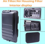 5500 6000 Watt Generator Air Filter Housing Box/Cover Assembly for 6500 8750 9000 9500 Watt Air Filter Cleaner Box Compatible with Predator Generators