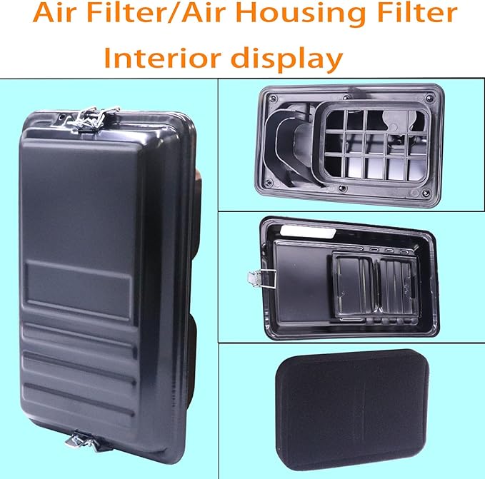 5500 6000 Watt Generator Air Filter Housing Box/Cover Assembly for 6500 8750 9000 9500 Watt Air Filter Cleaner Box Compatible with Predator Generators