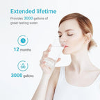 [WITH CHIP] AQUA CREST WF283-R Replacement for Elkay® 51300C, Compatible with Elkay® ezH20® and Halsey Taylor® Bottle Filling Stations, NSF/ANSI 42, Reduces Chlorine, Bad Taste & Odor, 2 Packs