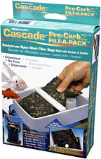 Penn-Plax Cascade 8 Oz Pro-C Mixed Aquarium Canister Filter Media Bag – 2-Pack