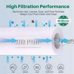 TOREAD Relacement for Spa Filter PRB35-IN, Unicel C-4335, Guardian 409-219, Filbur FC-2385, 03FIL1300, 17-2482, 25393, 303557, 817-3501, R173431, 35 sq.ft, 5 X 9 Drop in Hot Tub Filter, 1Pack