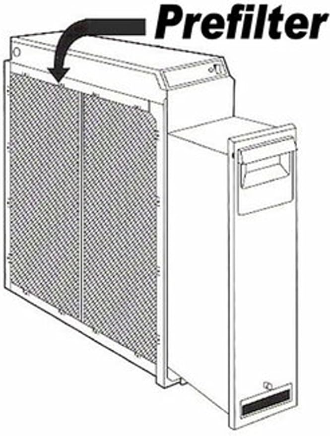 Permanent 1/4 Inch thick Prefilters for Electronic Air Cleaners