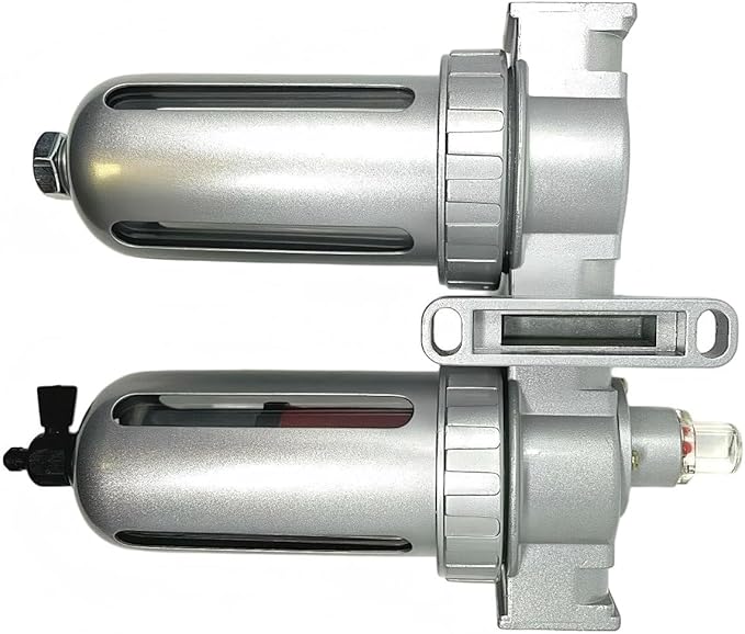 PA208503AV Paint Booth Filter Dryer - Removes Oil & Dries Compressed Air - For Pneumatic Tools & Compressed Air Systems - Air Cleaner & Dryer Combo Replacement - 3/8" Female Pipe In & Out