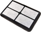 HQRP 2-pack Air Purifier Filter compatible with Black&Decker BXAP040 BXAP041 Table Top, parts BXFLTX FLT4010 Replacement